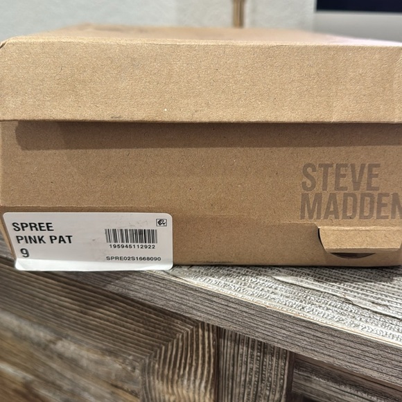 Steve Madden Spree Pink Padded Stiletto Sandals Size 9 - Picture 5 of 9